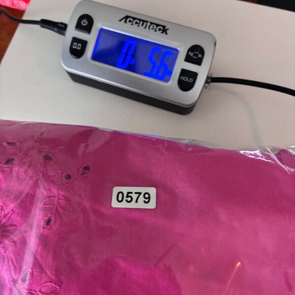 Vintage Notations Sleeveless Top Women's XL Pink Embroidered Eyelet Floral Linen - Picture 8 of 8